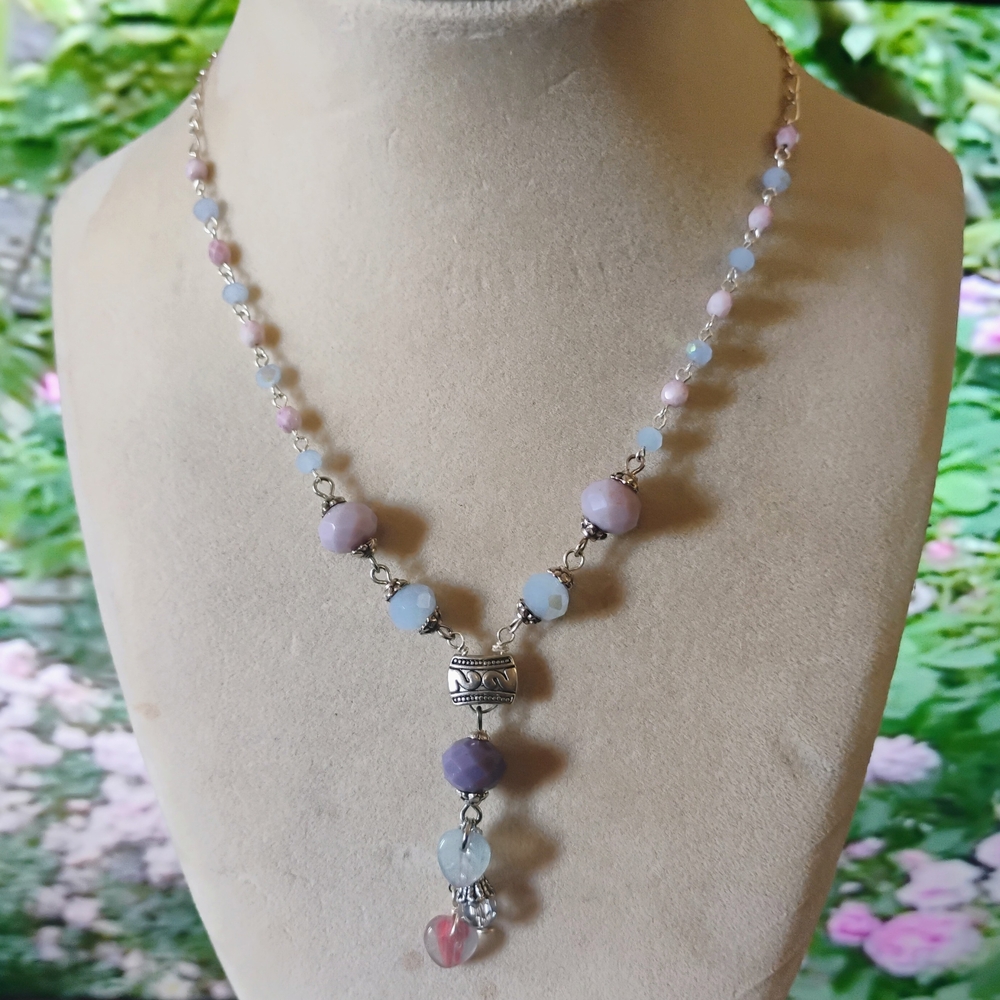 Elegant Multi-Color Beaded Necklace